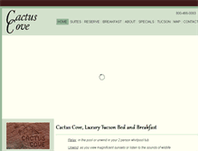 Tablet Screenshot of cactuscove.com